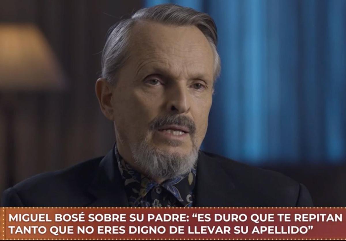 Miguel Bosé Mi padre me dijo que no era deseado y que era un fraude